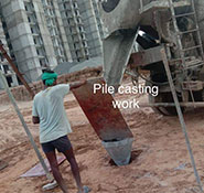 Pile Casting Work